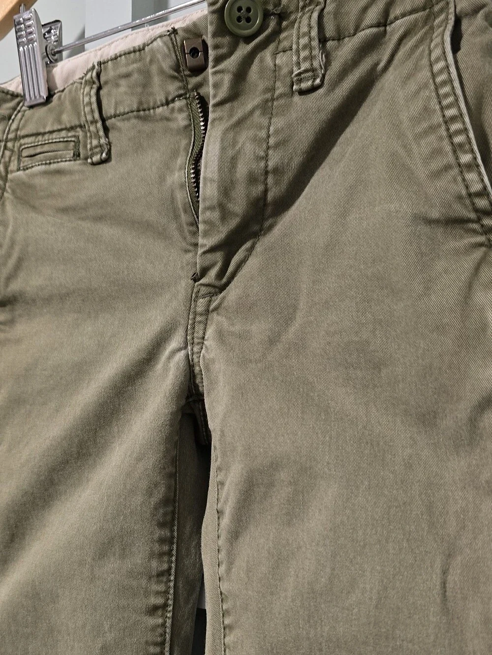 GAP Kids Olive Green Slim Chino Pants